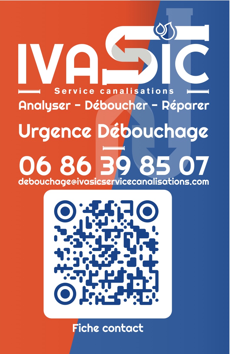 Cartes de visite Ivasic Service Canalisations